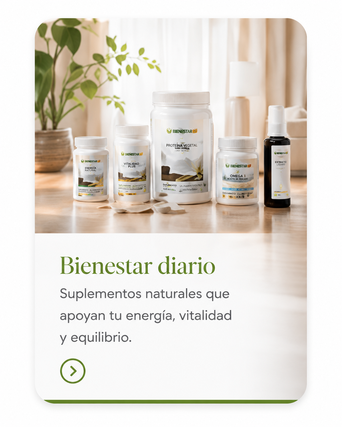 Productos para bienestar diario
